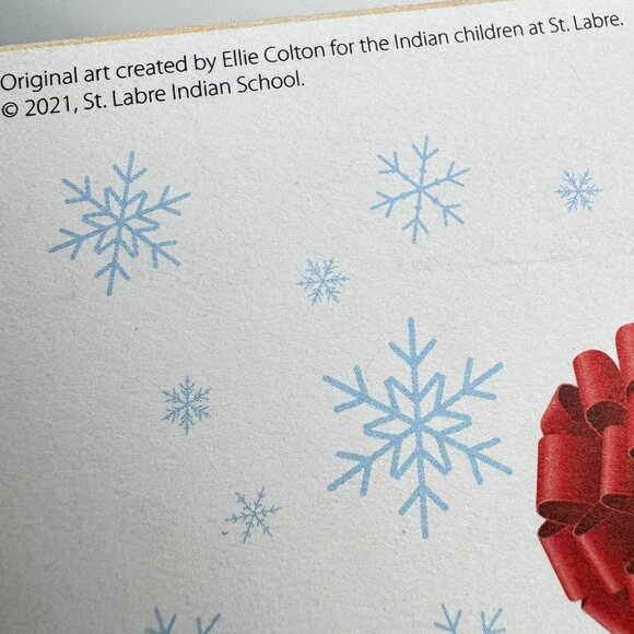 St. Labre Indian School Christmas Greeting Cards Lot Of 9 W/ Envelopes - Picture 4 of 13